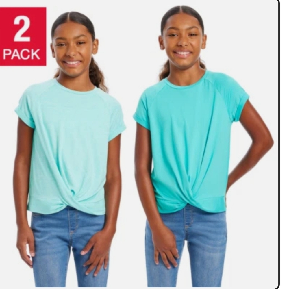 Gerry Youth Knot Front Tee, Nwt 2pc Set